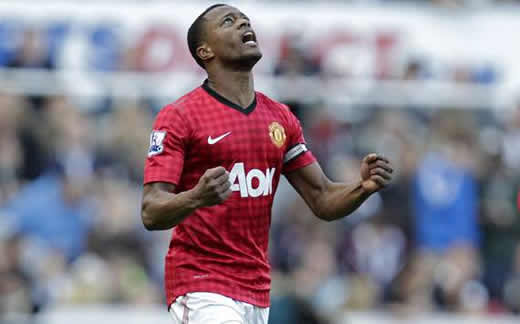 Evra flattered by PSG interest but happy to stay at Manchester United