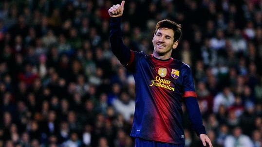 Vilanova salutes 'great' Messi