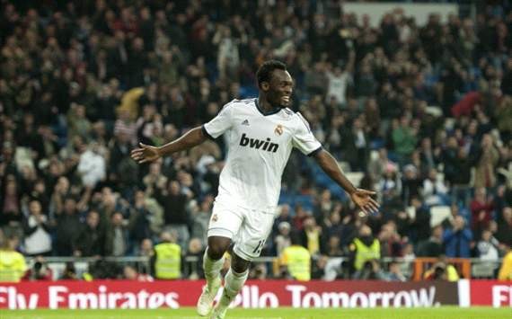 TEAM NEWS: Michael Essien starts for Real Madrid against Celta