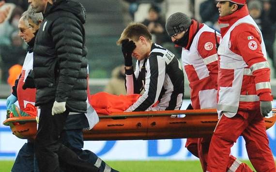 Juventus hit by Bendtner injury blow