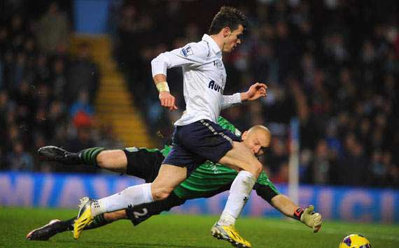 Aston Villa 0-4 Tottenham: Brilliant Bale hat-trick moves Spurs up to fourth