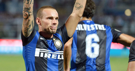 Wesley Sneijder has revealed that he expects to leave Inter Milan in January
