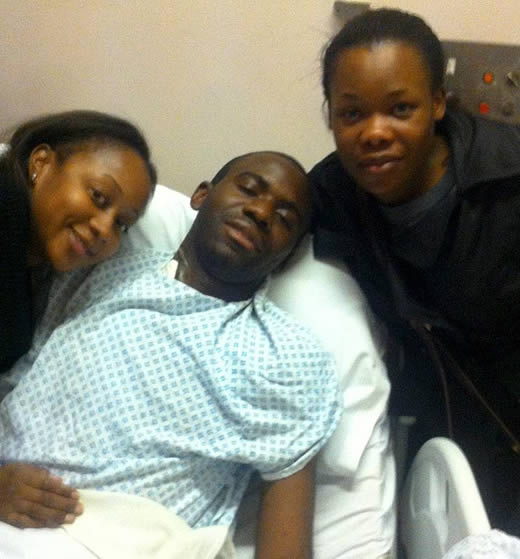 Muamba baby miracle! Fabrice to be a dad again..new child is 'blessing' a year after he 'died'