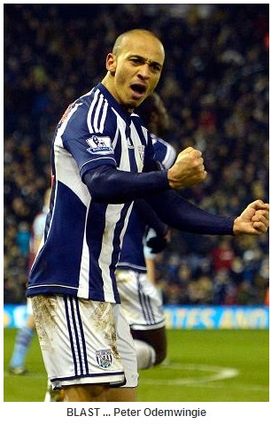 Hypocrites! WBA chief gave me the green light to leave, says rebel Odemwingie