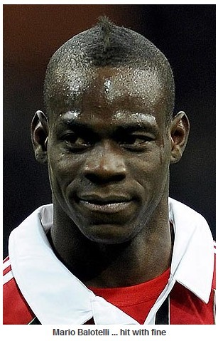 Balotelli in cop row over car park