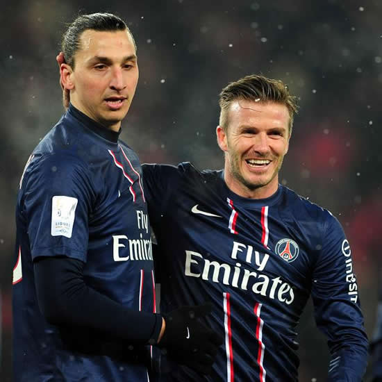 Here oui go! Becks off to a flier in France – but Joey isn’t happy