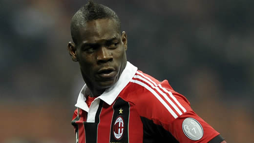 Balotelli to miss Milan clash with Lazio