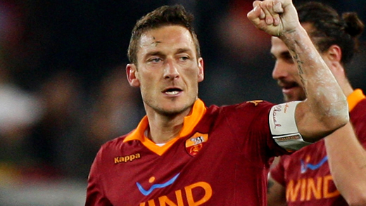History maker Totti fires Roma to victory