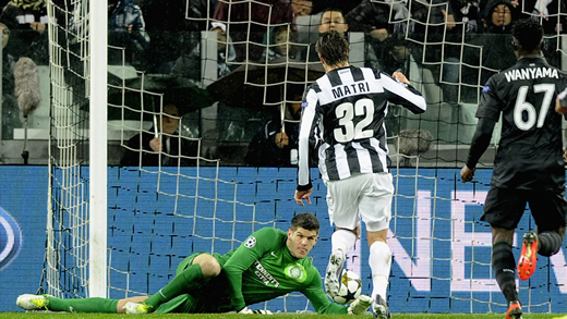 Juventus stroll past Celtic into quarter-finals