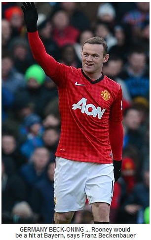 I’d love Roo to join Bayern! Franz hails Utd's Wayne