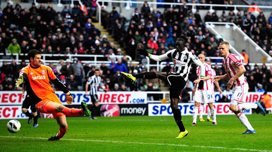 Cisse winner helps Newcastle see off Stoke