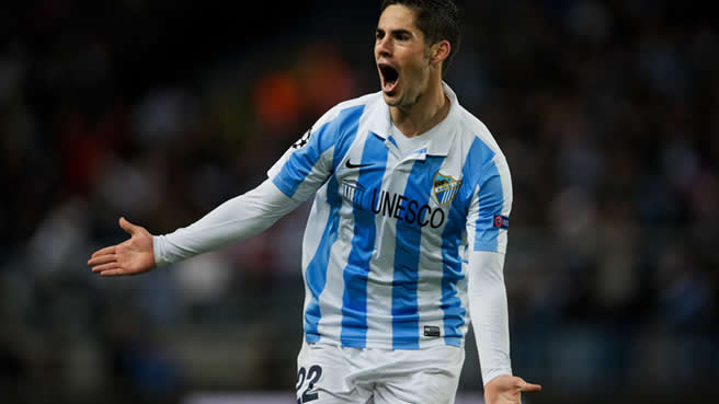 Malaga defeat Porto to continue fairytale
