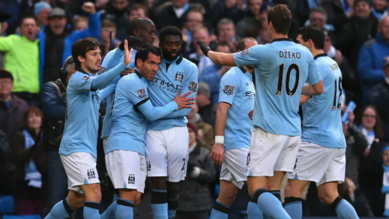 Mancini wants City to keep foot on the pedal