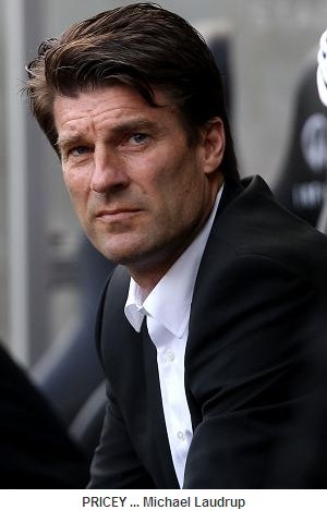 Michael Laudrup has a £10million price on his head to leave