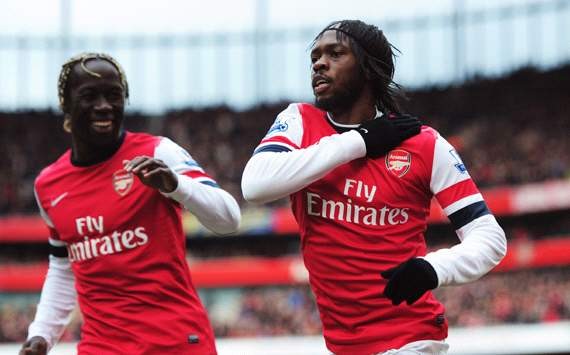Wenger lauds Gervinho as Arsenal thrash Reading