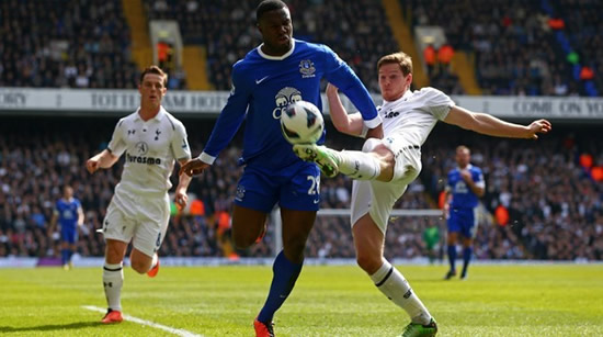 Gylfi Sigurdsson salvages late draw for Tottenham against Everton