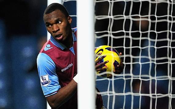Aston Villa not in contract talks with Benteke yet, says Lambert