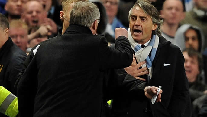 Irate Ferguson rubbishes Mancini's claims