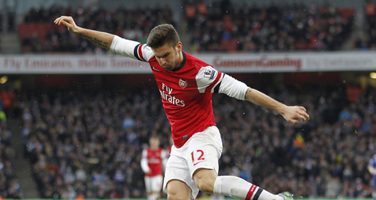 Olivier Giroud believes Arsenal's spirit will boost their run-in