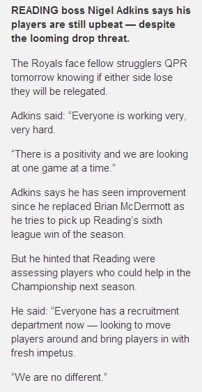 Harry: Why should I quit?  I’m still living the dream