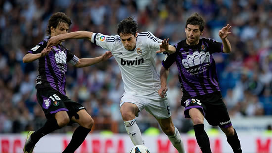 Kaka glad fatigued Real managed Valladolid win