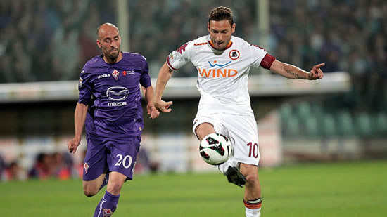 Roma's UCL hopes revived by Fiorentina win