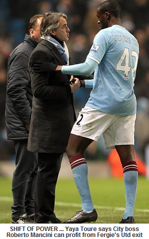 Toure: Alex quitting is boost to City