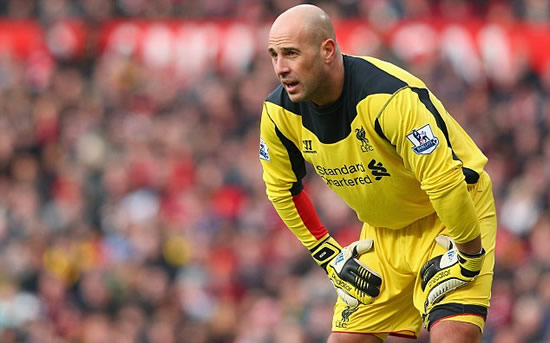 Rodgers insists Reina is staying at Liverpool