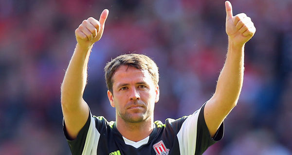 Michael Owen had mixed emotions after his final appearance for Stoke
