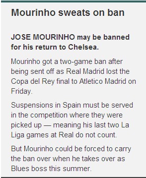 Chelsea loss will drive us to Wembley joy