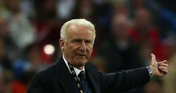 Ireland coach Giovanni Trapattoni pleased with 1-1 draw with England