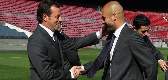 Rosell to avoid war of words with Guardiola