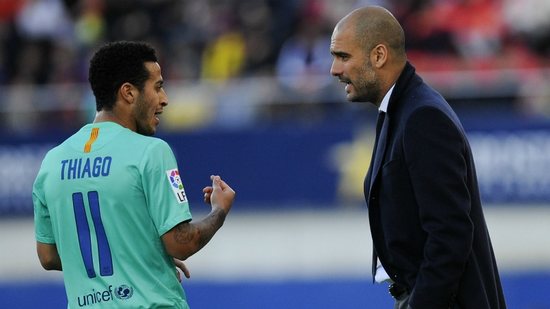 Thiago: Guardiola was key to Bayern move