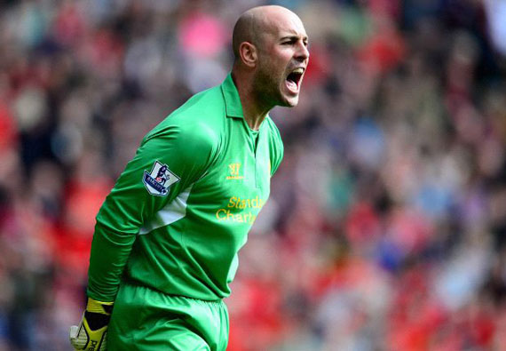 Reina: I'm not angry with Liverpool