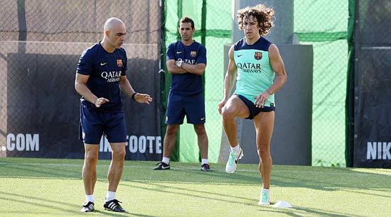 Puyol on the comeback trail