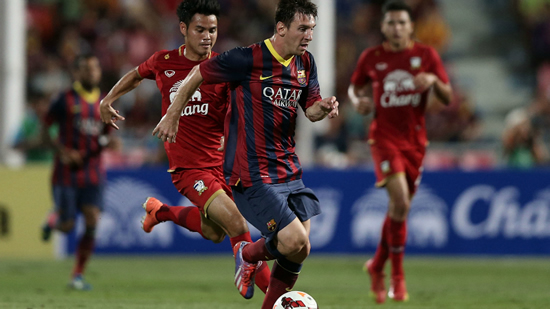 Messi fit for second leg of Super Cup