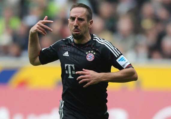 Ribery: Treble win adds pressure