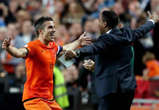 Van Persie: I didn't expect to break Kluivert record against Hungary