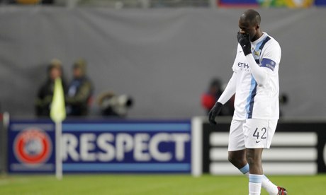 City's Yaya Touré demands CSKA ban after racist chanting mars victory