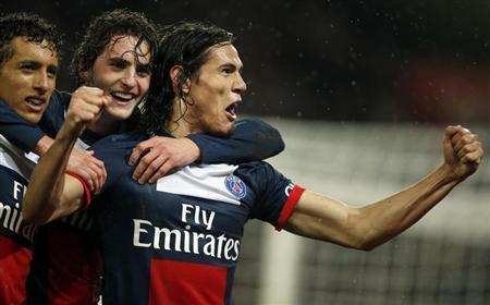 PSG's Cavani out, Ibrahimovic fit for Anderlecht game