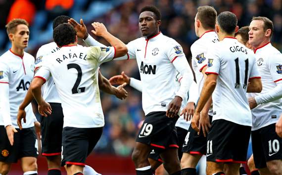 Aston Villa 0-3 Manchester United: Welbeck double gets Moyes' men back on track