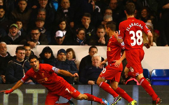 Tottenham 0-5 Liverpool: Suarez tears sorry Spurs asunder