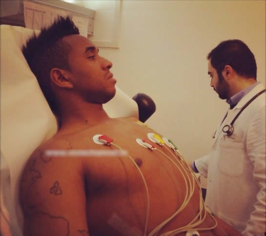 Anderson has Fiorentina medical, reveals very confusing ‘map’ tattoo