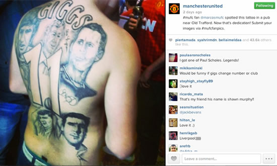 Anderson has Fiorentina medical, reveals very confusing ‘map’ tattoo