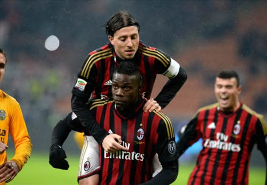 Balotelli dedicates win to Seedorf