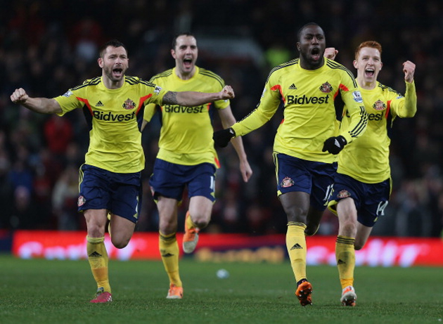 Sunderland beat Manchester Utd in epic League Cup semi-final after terrible penalty shoot-out