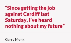 Garry Monk must pass three tests if he is going to land the Swansea job