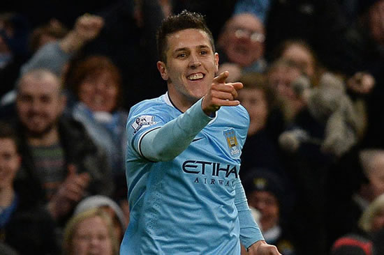 Stevan Jovetic determined to stay at Manchester City and prove his worth