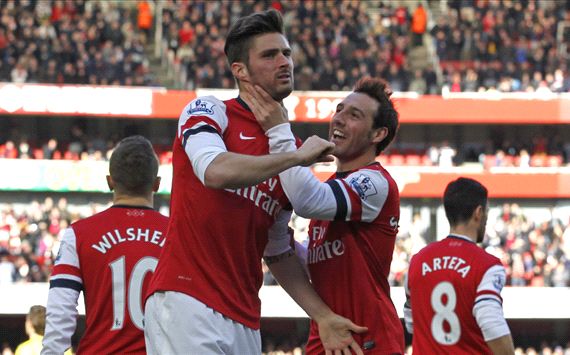 Arsenal 4-1 Sunderland: Goal-hungry Giroud back with a bang