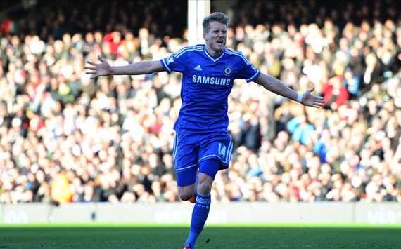 Fulham 1–3 Chelsea: Schurrle hat-trick extends Chelsea’s lead at the top